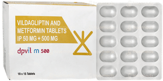 Dpvil M 500 Tablet 15