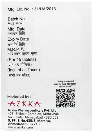 Dpvil M 500 Tablet 15