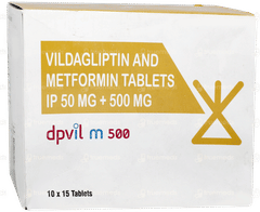 Dpvil M 500 Tablet 15 Dpvil M 500 Tablet 15