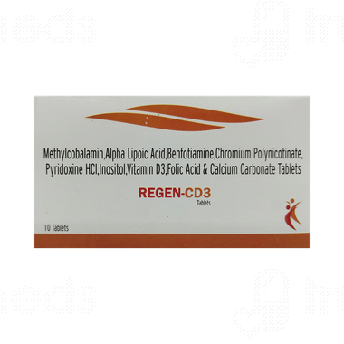 Regen Cd3 Tablet 10 - Uses, Side Effects, Dosage, Price | Truemeds