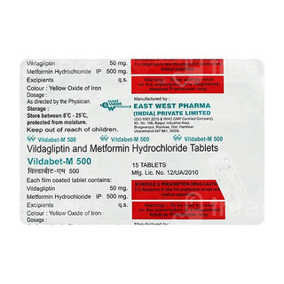 Vildabet M 500 Tablet 15