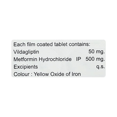 Vildabet M 500 Tablet 15