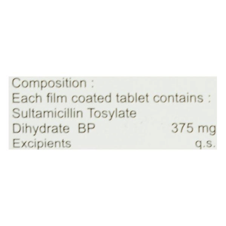 Sultaclin 375 Tablet 10