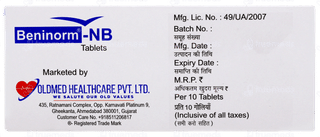 Beninorm Nb Tablet 10