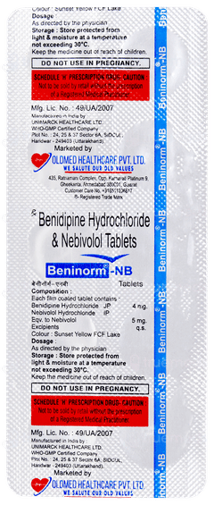 Beninorm Nb Tablet 10