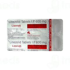 Lizonab 600 MG Tablet 10 Lizonab 600 MG Tablet 10