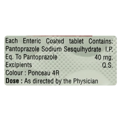 Pantrit 40 Tablet 10 Pantrit 40 Tablet 10