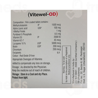 Vitewel Od Tablet 10