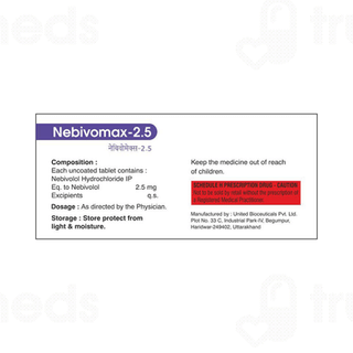 Nebivomax 2.5 MG Tablet 10