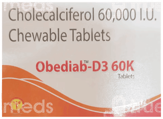 Obediab D3 60K Chewable Tablet 4