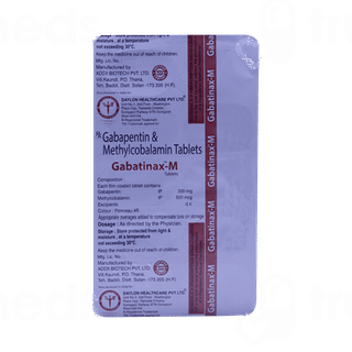 Gabatinax M Tablet 10