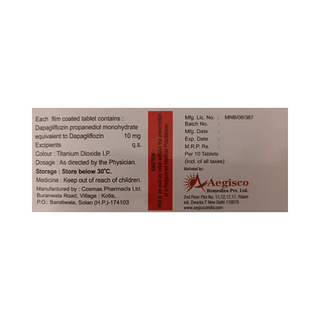 Dapagear 10 MG Tablet 10