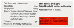 Jalra Dp 50mg/5mg Tablet 10 Jalra Dp 50mg/5mg Tablet 10