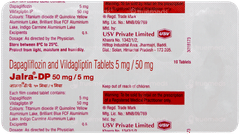 Jalra Dp 50mg/5mg Tablet 10 Jalra Dp 50mg/5mg Tablet 10