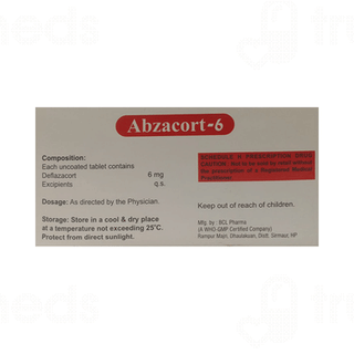 Abzacort 6 MG Tablet 10