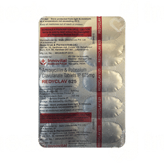 Redyclav 625 MG Tablet 10 Redyclav 625 MG Tablet 10