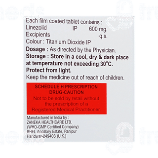 Linorex 600 MG Tablet 10