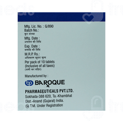 Qucef 200 MG Tablet 10