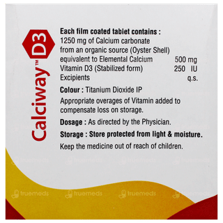 Calciway D3 Tablet 15