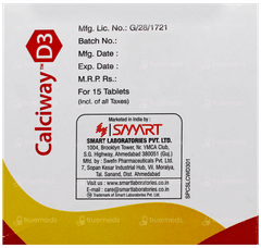 Calciway D3 Tablet 15