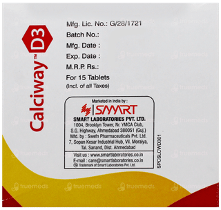 Calciway D3 Tablet 15