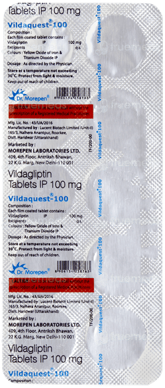Vildaquest 100 Tablet 10