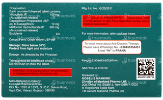 Zukanorm Dm 500 Tablet 10