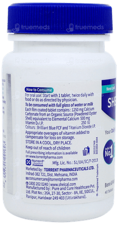 Shelcal 500 Tablet 40 Shelcal 500 Tablet 40