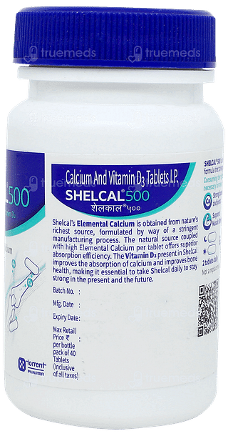 Shelcal 500 Tablet 40