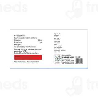 Bilhist 20 MG Tablet 10