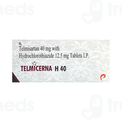 Telmicerna H 40 MG Tablet 10 Telmicerna H 40 MG Tablet 10