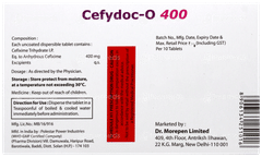 Cefydoc O 400 MG Tablet 10 Cefydoc O 400 MG Tablet 10