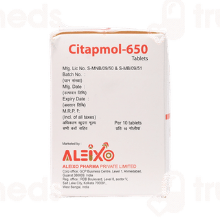 Citapmol 650 Mg Tablet 10