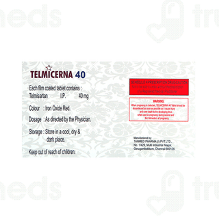 Telmicerna 40 MG Tablet 10