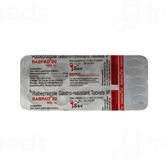Rabpad 20 Mg Tablet 10 Rabpad 20 Mg Tablet 10