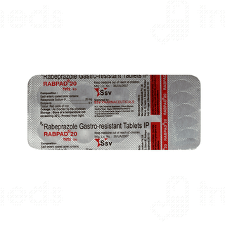 Rabpad 20 Mg Tablet 10