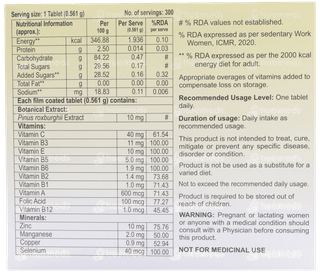 Adivit Total Tablet 15