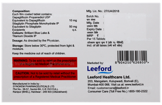 Dapzigard S 50 Tablet 15