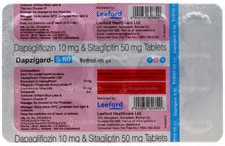 Dapzigard S 50 Tablet 15