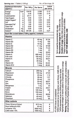 Geofit Women Tablet 30