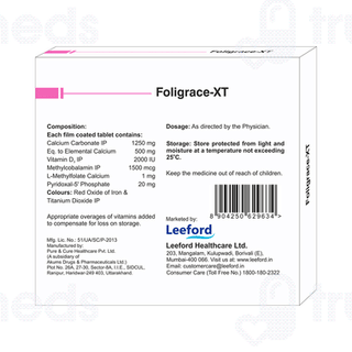 Foligrace Xt Tablet 15