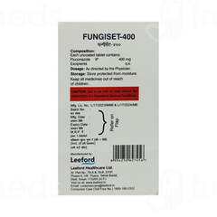 Fungiset 400 MG Tablet 1 Fungiset 400 MG Tablet 1