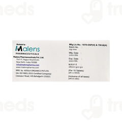 Acriban 40 MG Tablet 10