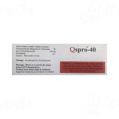 Qspro 40 MG Tablet 10 Qspro 40 MG Tablet 10