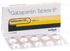 Gabipenta 100 Mg Tablet 10