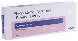Gestoserv 300 Sr Tablet 10