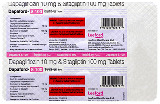 Dapaford S 100 Tablet 15