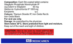 Sitawow M 50/1000 Tablet 10