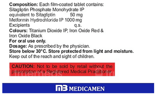 Sitawow M 50/1000 Tablet 10