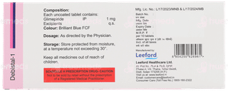 Debistal 1 Tablet 10